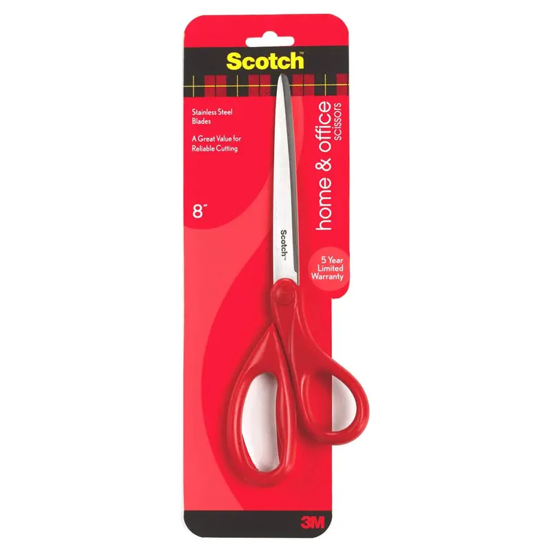 3M Scotch Household Scissors – 8-Inch, Ergonomic Design 1