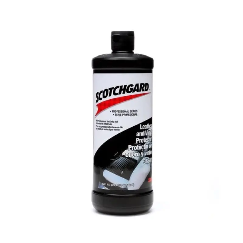 3M Scotchgard Leather And Vinyl Protector – 1-Quart Bottle, 6 Per Case 1