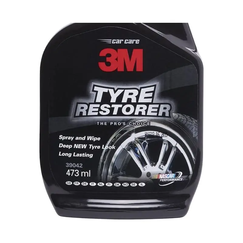 3M Tire Restorer – 16 Oz Glossy, Non-Slinging Formula 1