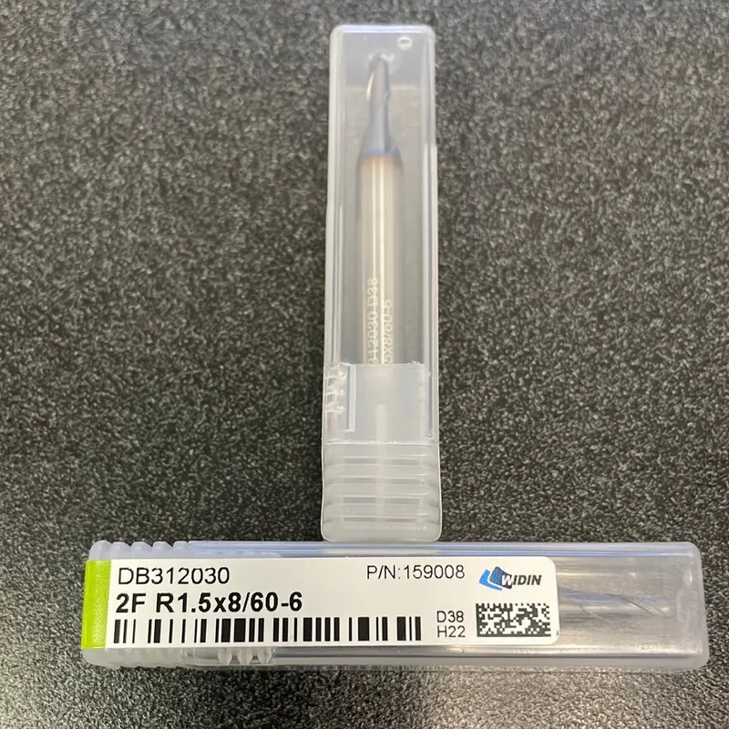 3Mm Two-Flute Tialn-Coated End Mill (159008) 1