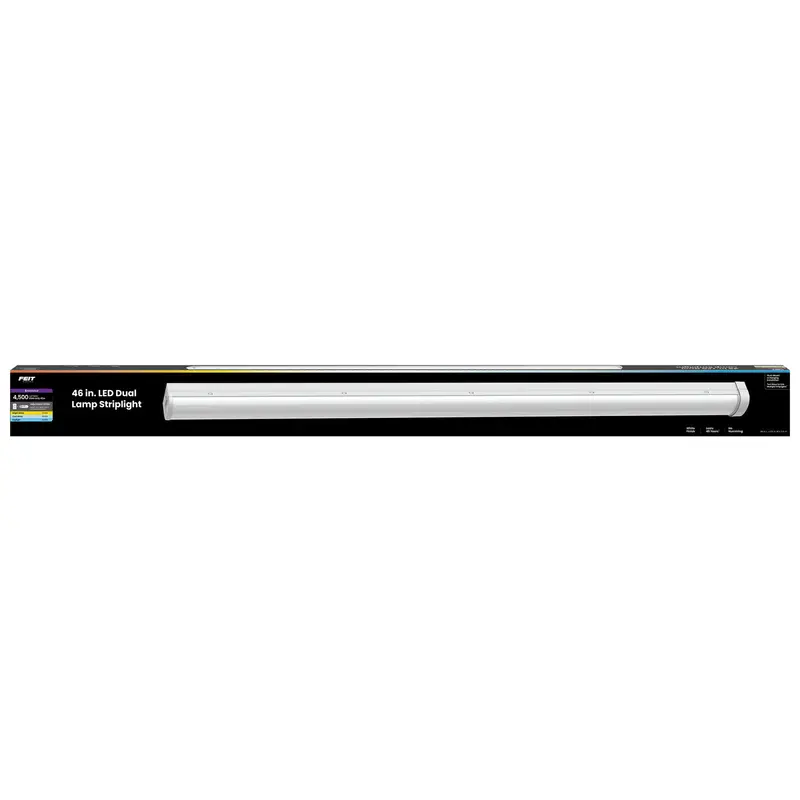 4-Foot Dual-Lamp Led Striplight – 42W, 3-Color-Temperature Selectable (3Cct) 2