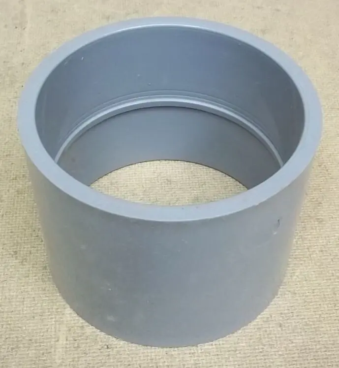 4-Inch Gray Pvc Female Coupling Conduit Fitting – Brand New 1