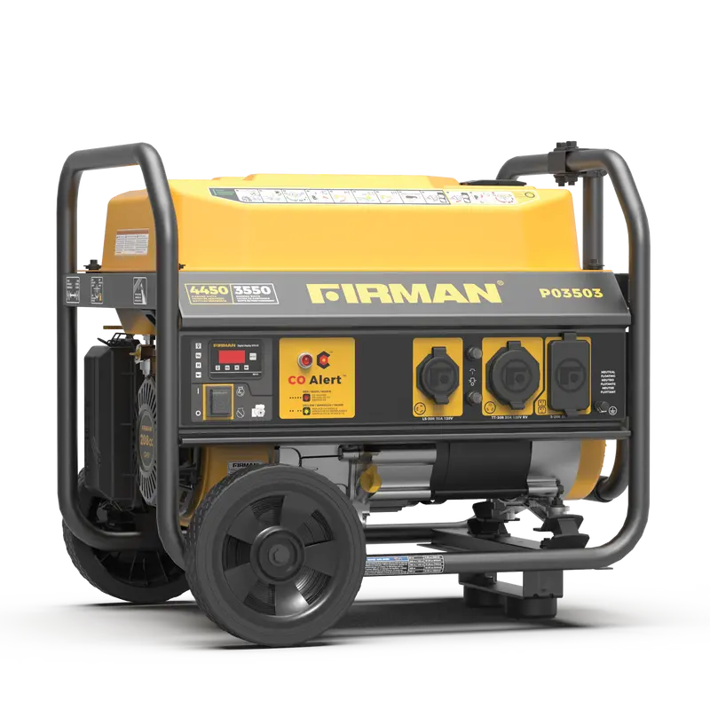 4450W Gas Portable Generator With Recoil Start & Co Alert — 120V Output 1