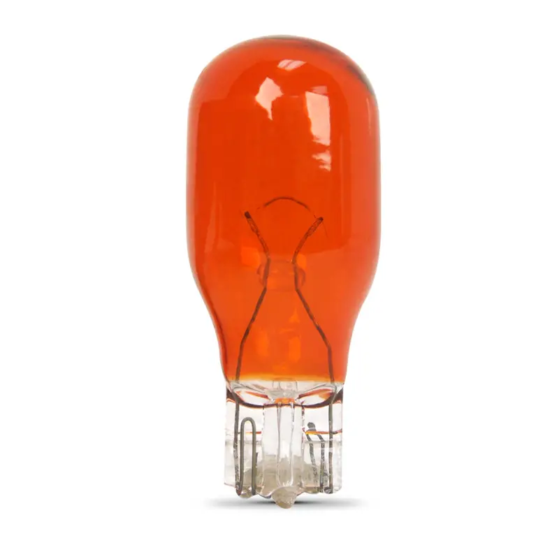 4W Amber Wedge-Base T5 Incandescent Bulb – 2-Pack 1