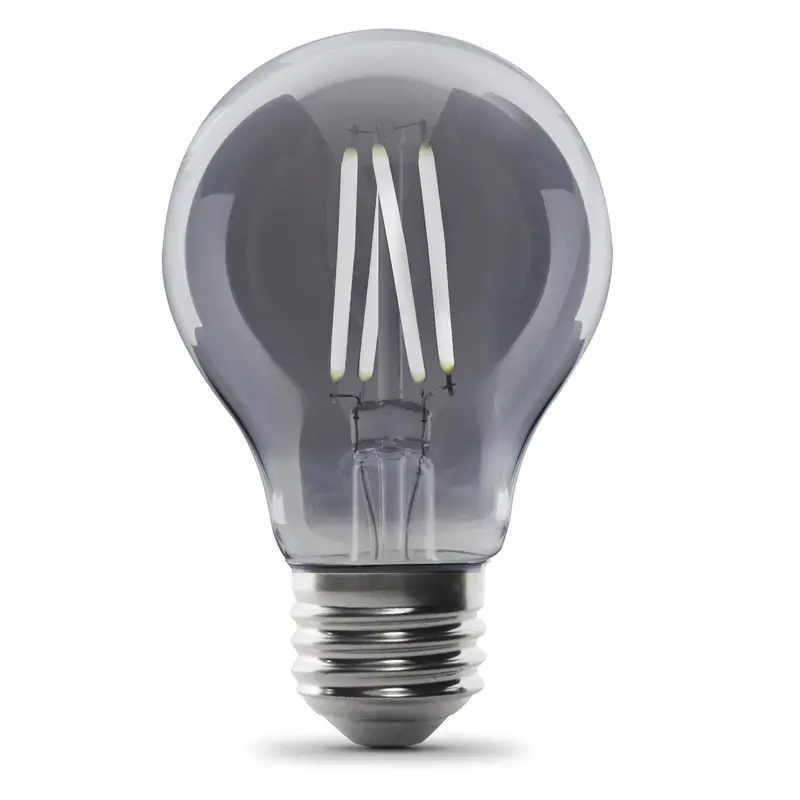 4W At19 Smoke Glass Edison Led Bulb – Dimmable, 5000K Daylight, E26 Base 1