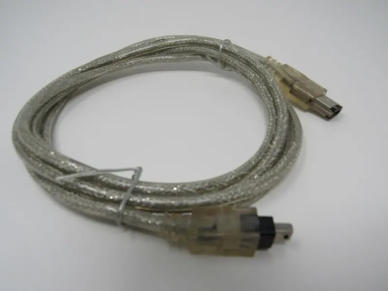5.5-Foot Firewire 400 (Ieee 1394A) Type I To Type Ii Cable – Brand New 1