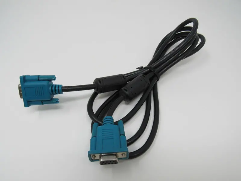 5.5 Ft Db9 Rs232 Serial Cable – Longwell Brand, Male-To-Female, Used 1
