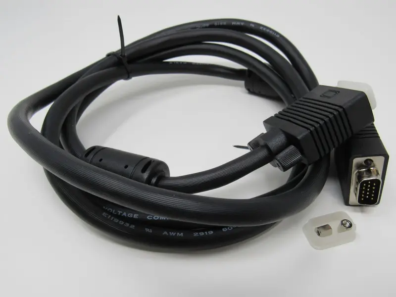 5.5 Ft Vga Video Cable – Dsub15 Male-To-Male, High-Reliability Monitor Link, New 1