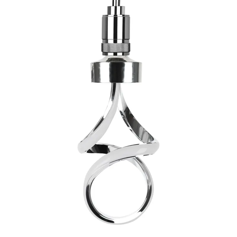 5.5W Chrome Helix Led Bulb – 3000K Bright White 1