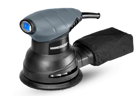 5-Inch Random Orbit Sander – 2.0-Amp With 12-Piece Sandpaper Assortment 1