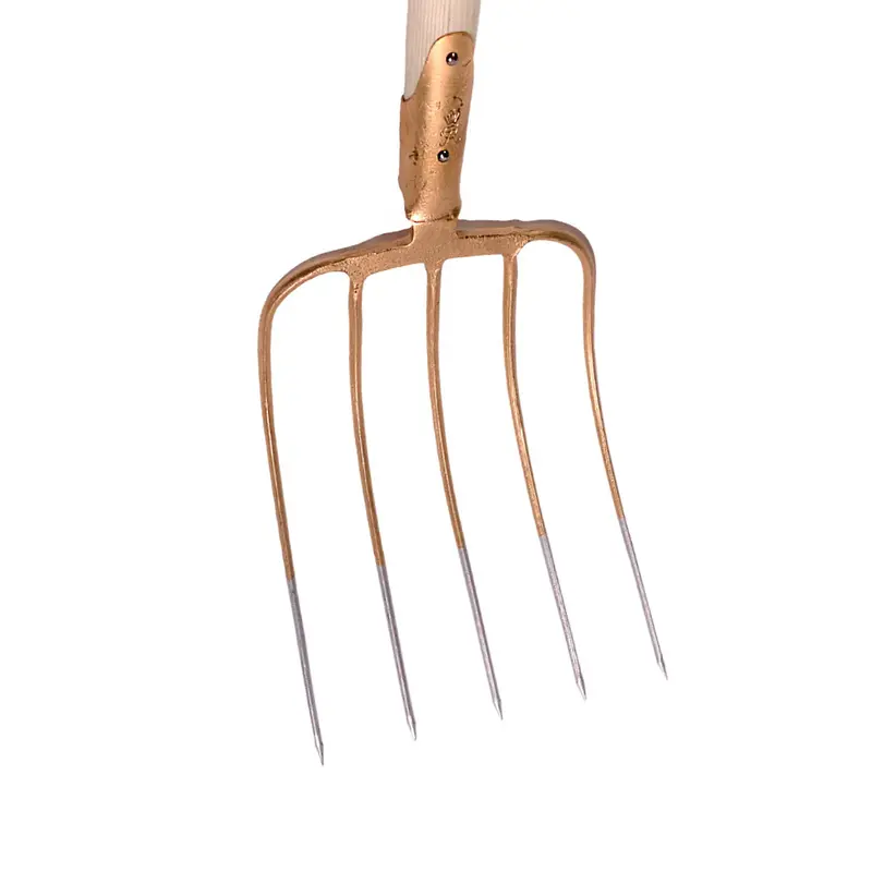 5-Tine Manure Fork Head – Replacement Tool Head Only, No Handle Included 1