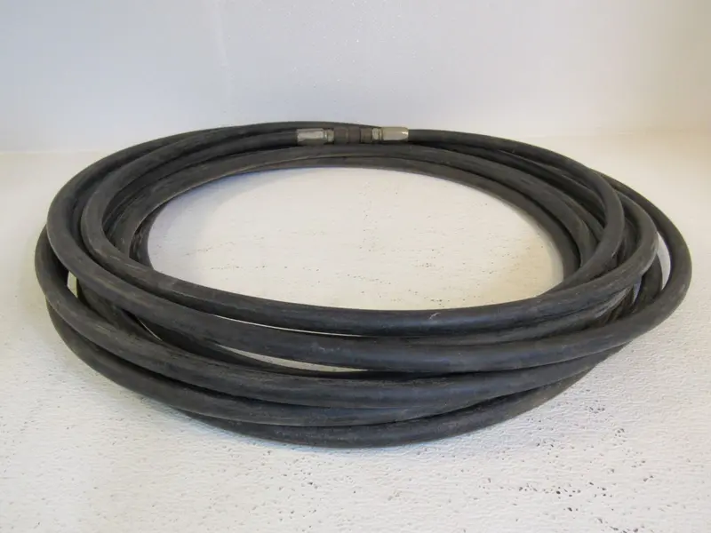 58-Foot Quick-Connect Pressure Washer Hose – Used Professional Grade 1