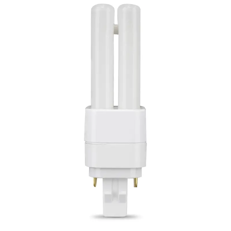 6.7W Gx23-2 Quad-Tube Led Replacement, Soft White 2700K, Type A 1