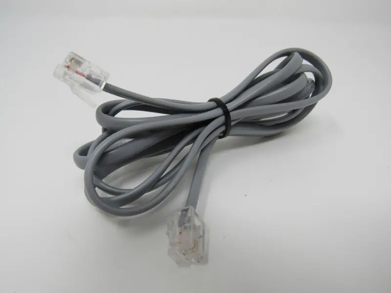 6-Foot New Rj-11 Telephone Cord — Standard Straight Design 1