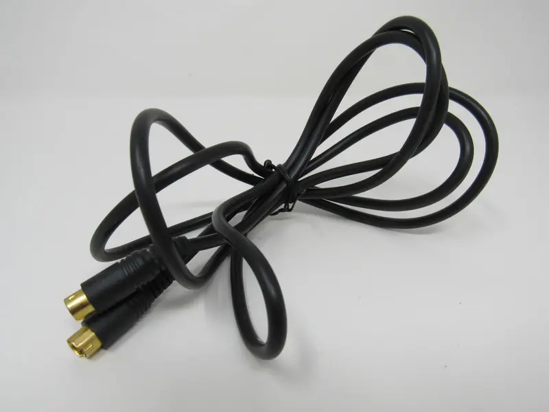 6-Foot S-Video Cable – High-Fidelity Analog Video Connector, Male Ends 1