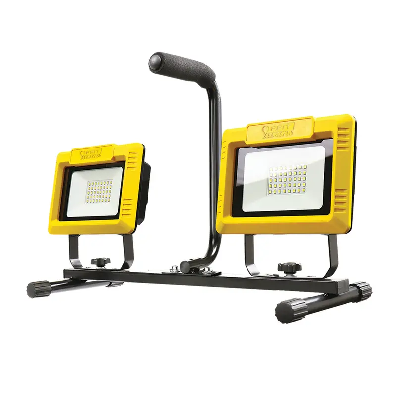 6000-Lumen Tripod-Mounted Plug-In Led Work Light For High-Visibility Jobsites 1
