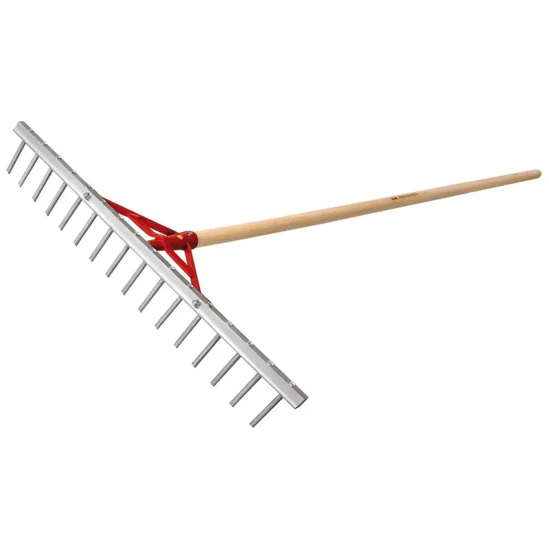 62 Cm Aluminum Leaf Rake – Telescoping 70" Handle, Lightweight Design 1