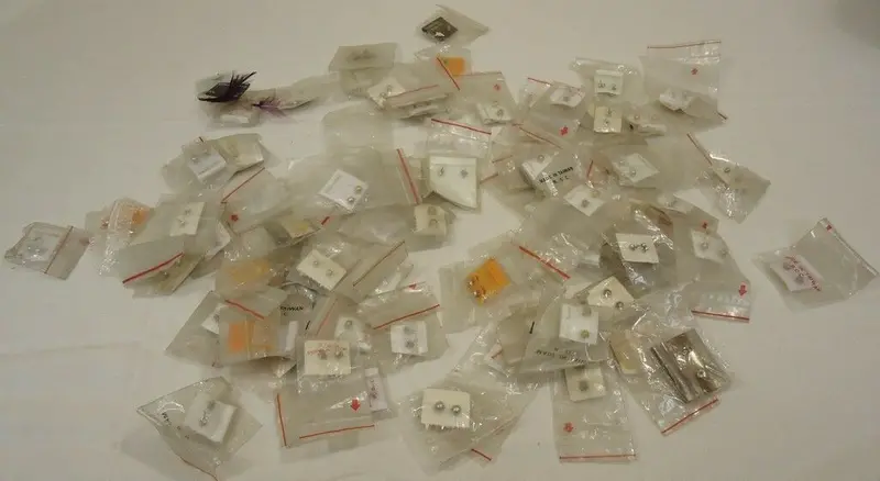 73-Piece Fashion Post Earring Assortment – Diverse Styles & Colors 1
