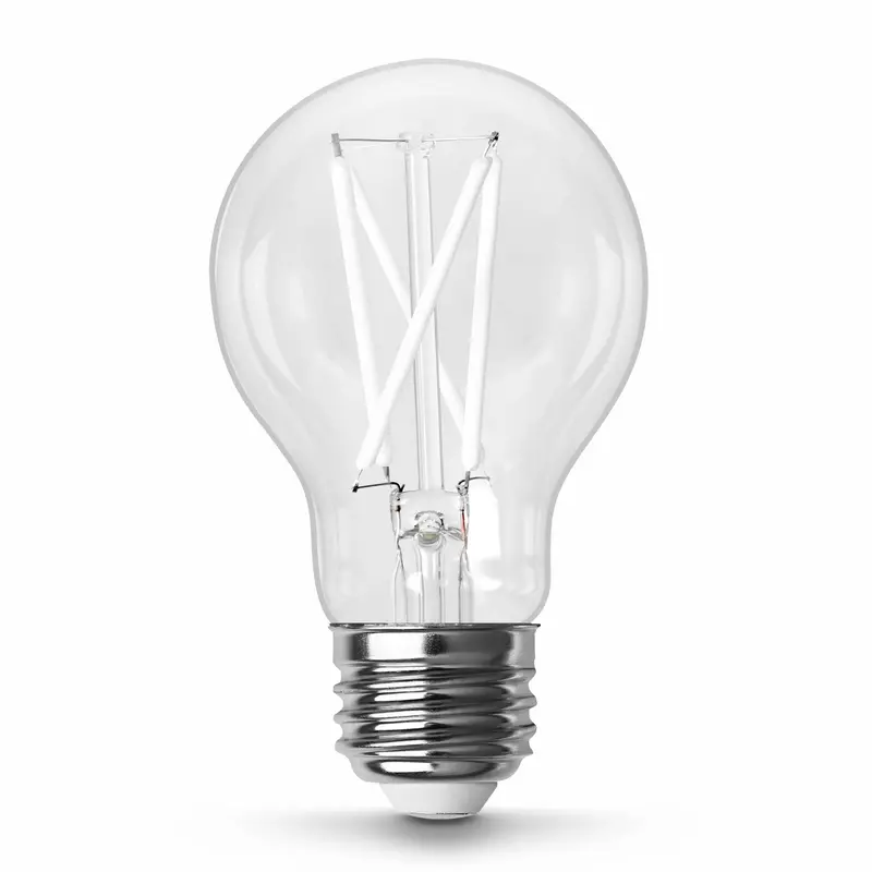 8.8W Soft White 2700K A19 Dimmable Led Bulb – Exposed Filament Design, E26 Base, 2-Pack 1