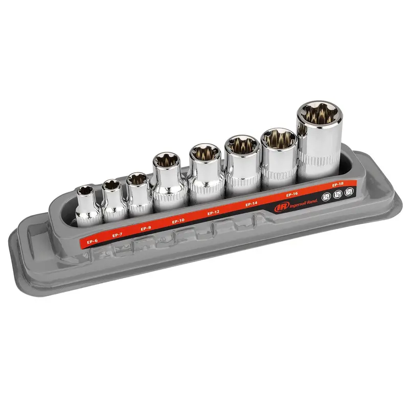 8-Piece E-Torx Plus Bit Socket Set – Premium Torque-Optimized Kit 1