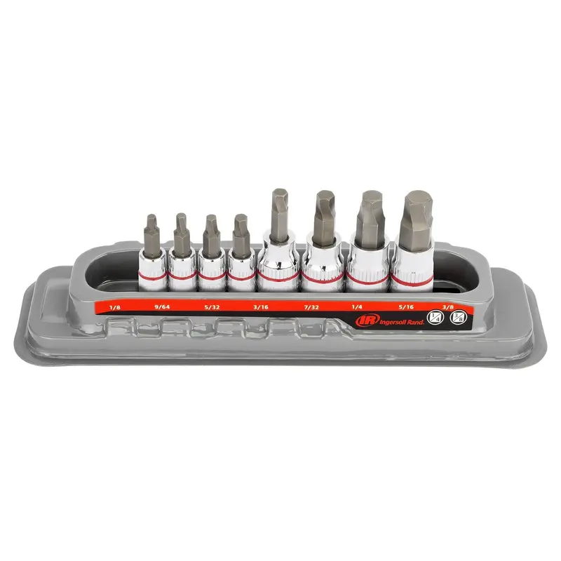 8-Piece Tech Solutions Sae Bit Socket Set – Precision Engineered For Standard Fasteners 1