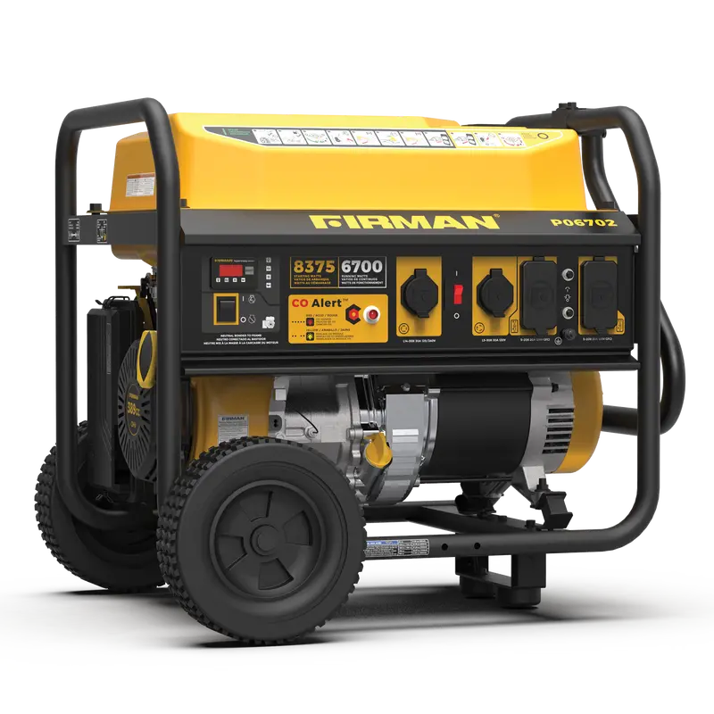 8375W Recoil-Start Gas Generator With Co Alert – 120/240V Dual Voltage 1