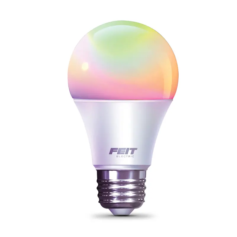 9W Wi-Fi Smart A19 Led Bulb – Full Color + Tunable White, App-Controlled 1