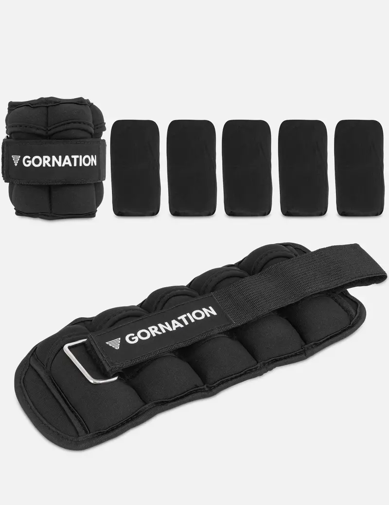 Adjustable Ankle Weights – Pair, 1Kg Each 1