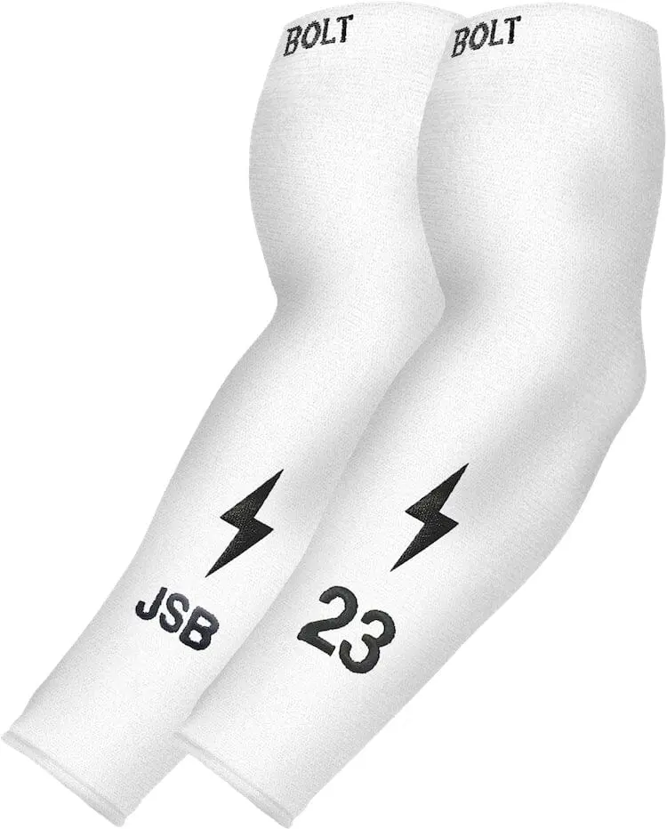 Adjustable Compression Arm Sleeve – Crisp White 1