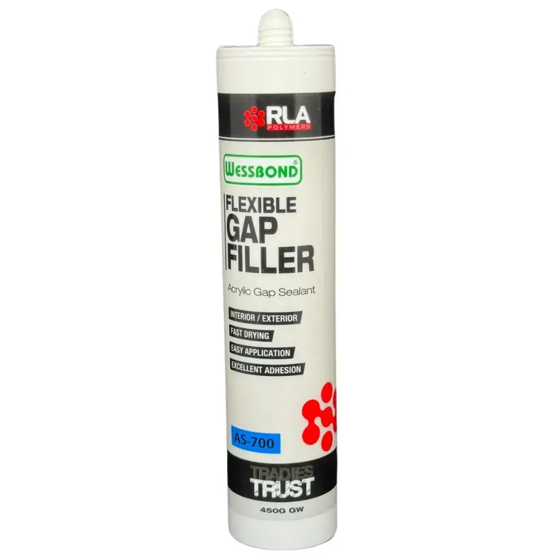 Aftek Flexible Gap Filler Sealant – 450G White Construction Caulk 1