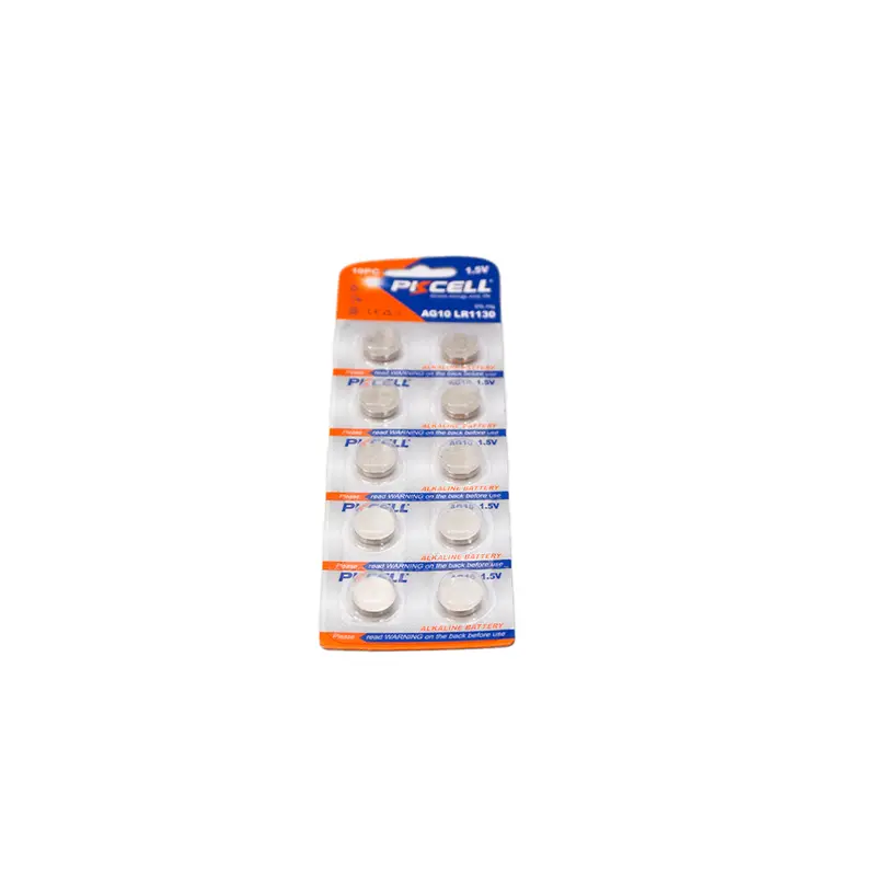 Ag10 / Lr54 Alkaline Coin Cell – 1.5V, Mercury-Free, 45Mah 1