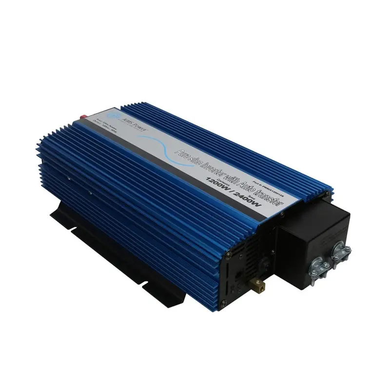 Aims Power 1200W Pure Sine Inverter With Transfer Switch – Etl-Certified, Hardwired Backup Solution 1