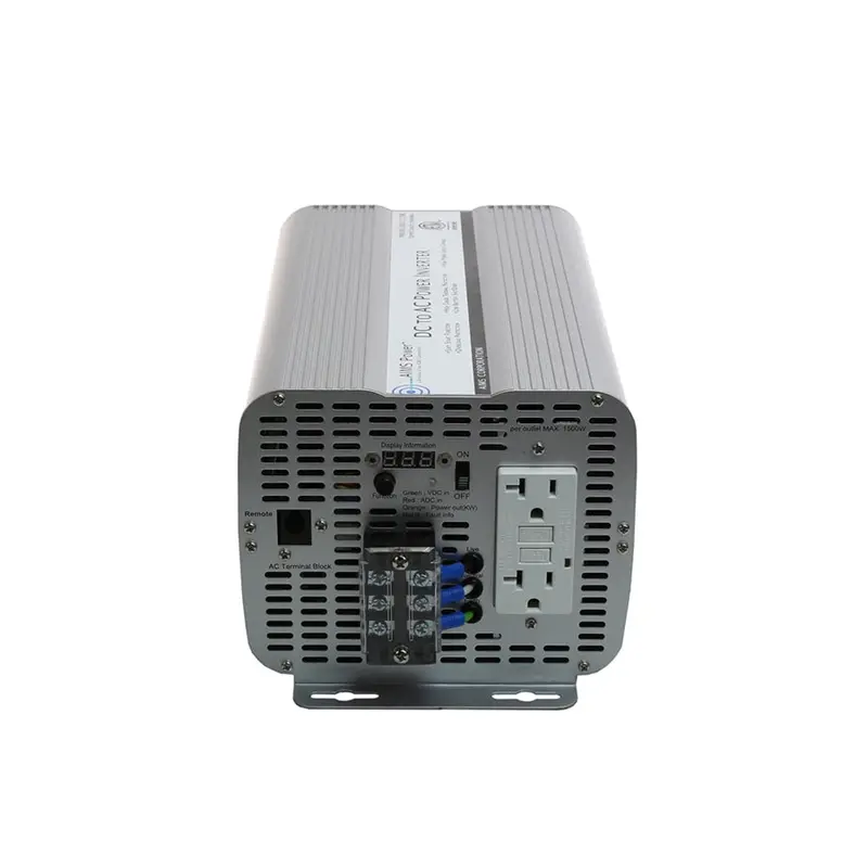 Aims Power 2000W Gfci Inverter – Etl-Certified Pure Sine Wave, Ul 458 Compliant Design 1
