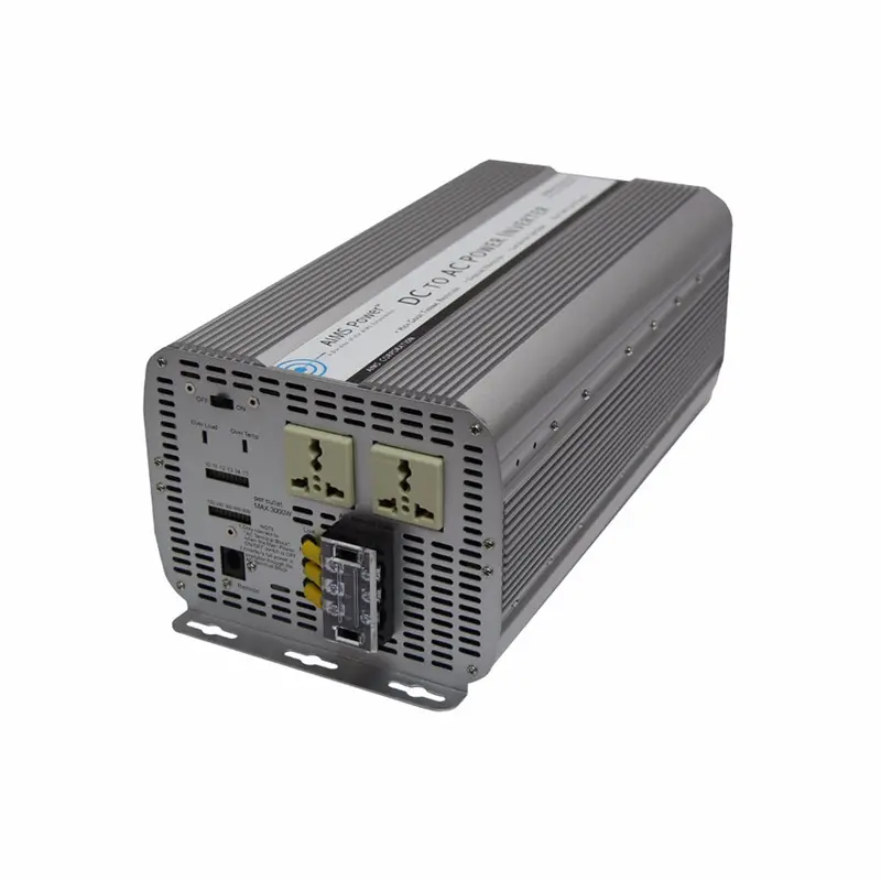 Aims Power 5000W 240V Inverter – 12V Dc Input, 60Hz Output For North American Grid-Tie Support 1