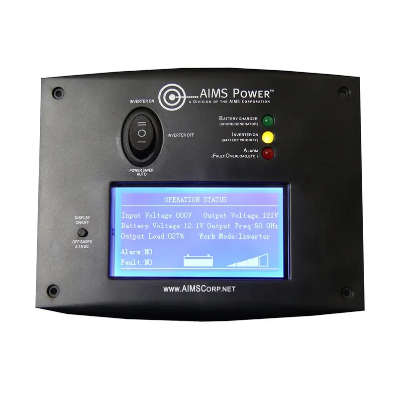 Aims Power Lcd Remote Control Panel – Inverter & System Monitoring Interface 1