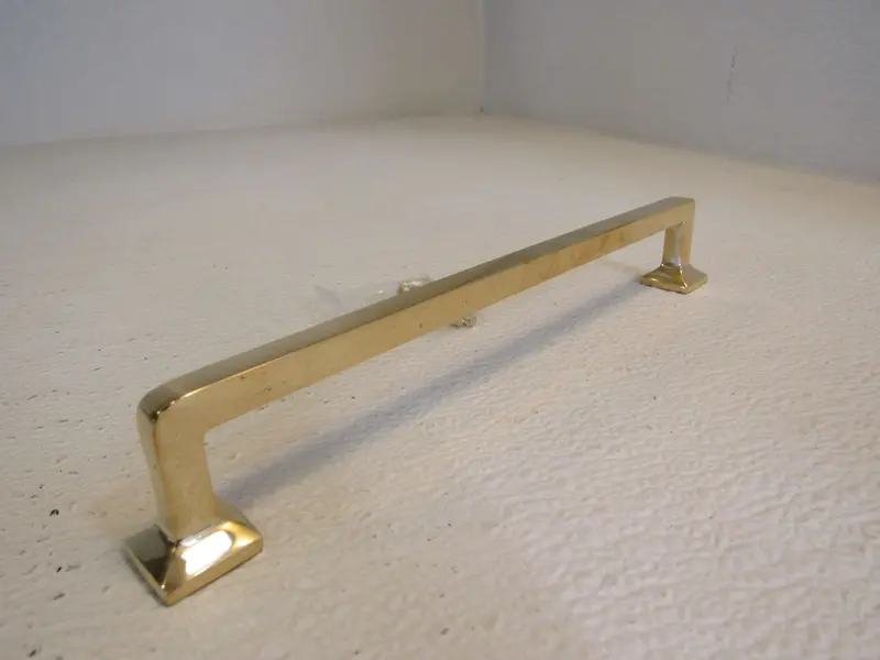 Alno Millennium Cabinet Pull – Unlacquered Brass, 8-Inch Center-To-Center (A950-8-Pbnl, New) 1
