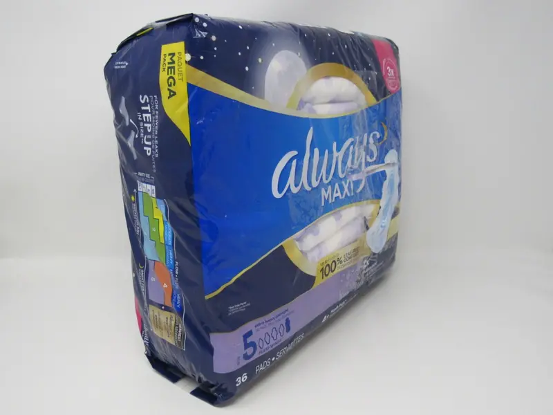 Always Maxi Pads By Procter & Gamble – 36 Count, Size 5 Extra Heavy Overnight 1