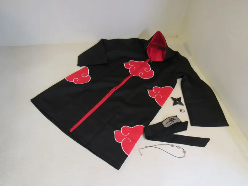 Angelaico’S Kung Fu & Tai Chi Costume – Black/Red, Xs, Includes Accessories, Polyester – Pre-Owned 1