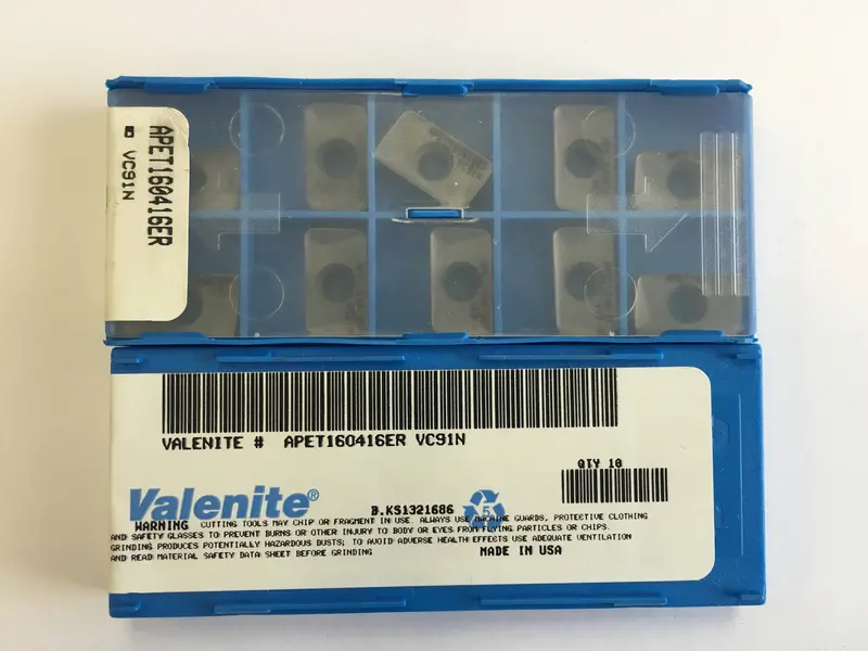 Apet160416Er-Vc91N Insert – 16Mm, 4Mm, 16°, Vc91N Coating 1