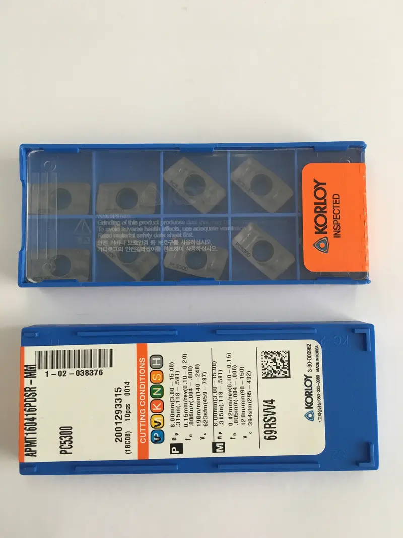 Apmt 160416Pdsr-Mm Pc5300 Precision Turning Insert For Aluminum And Non-Ferrous Materials 1