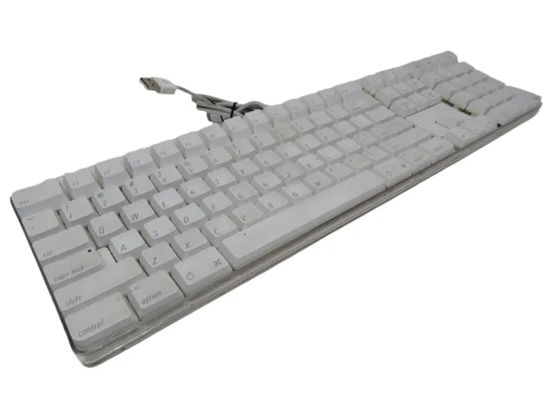 Apple A1048 Wired Usb Keyboard With Transparent Base – Refurbished 1