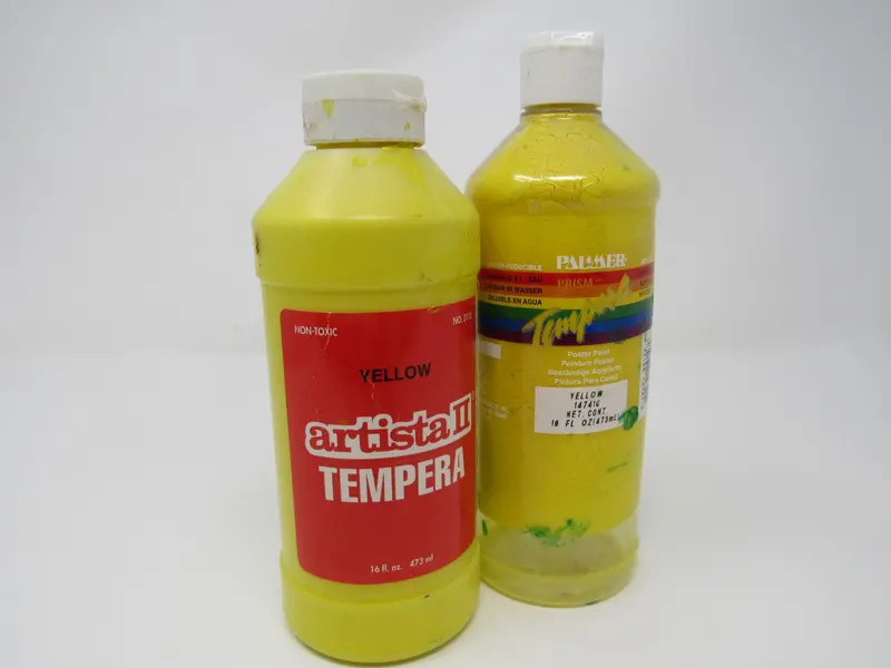 Artista Ii Yellow Tempera Paint – 2-Pack, Binny & Smith, Washable & Non-Toxic, New 1
