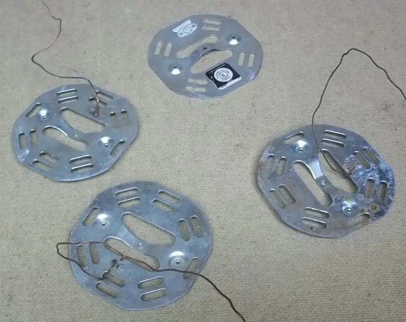 Assorted Electrical Fixture Fittings – Lot Of 4, Mixed Types, Used 1