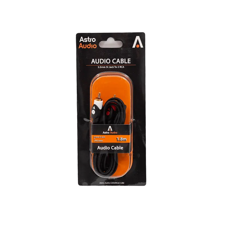 Astro Audio 1.8-Meter 3.5Mm Stereo Male To Dual Rca Male Audio Cable 1