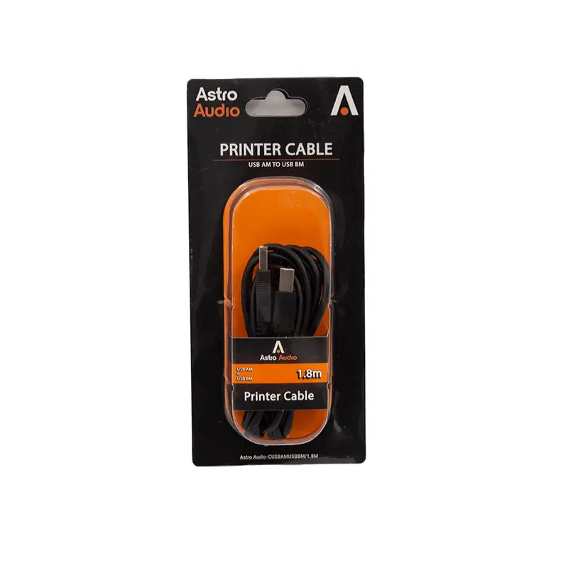 Astro Audio 1.8-Meter Usb A-Male To B-Male Printer Cable 1