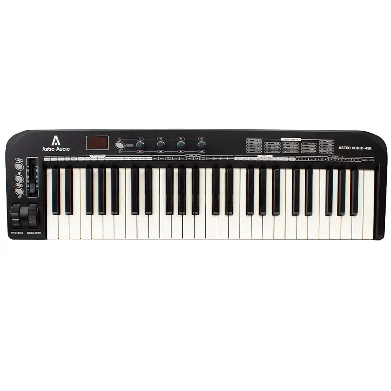 Astro Audio 49-Key Usb/Midi Keyboard Controller For Music Production 1