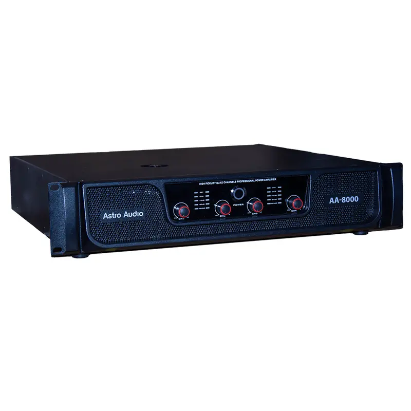 Astro Audio Aa-8000 Professional 8400W Power Amplifier For Live Sound & Studio Use 1