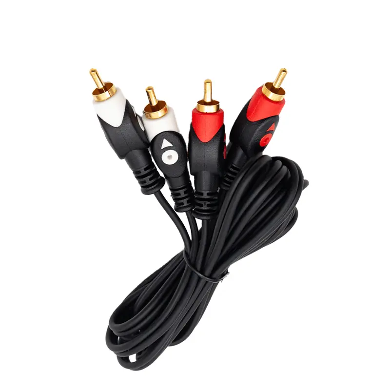 Astro Audio C22Rca18 Rca-To-Rca Cable – 1.8M Braided Shielded Interconnect 1
