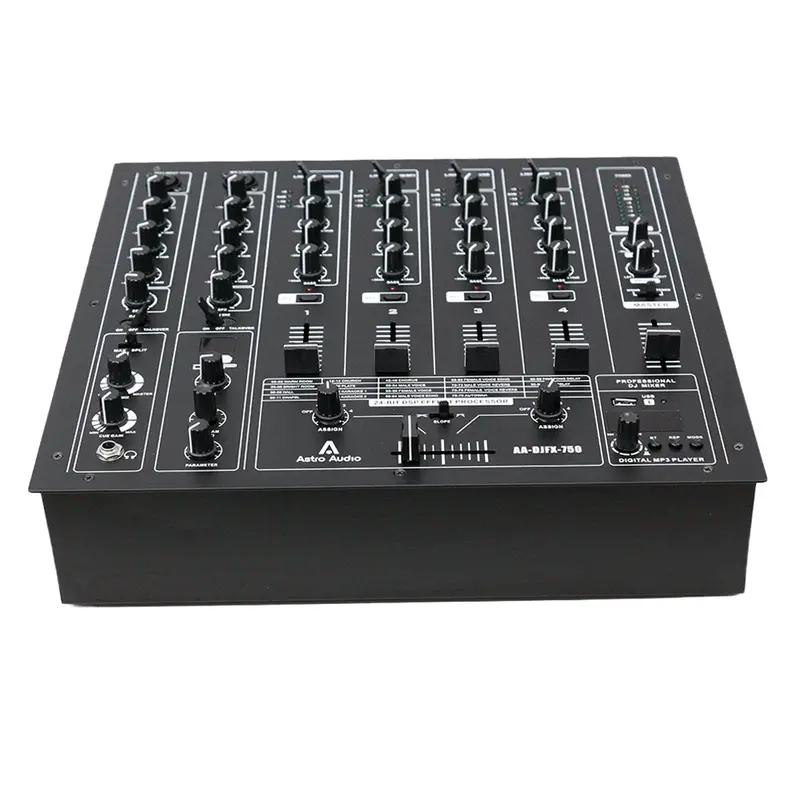 Astro Audio Djfx-750 5-Channel Dj Mixer – Professional Grade With Effects & Crossfader 1