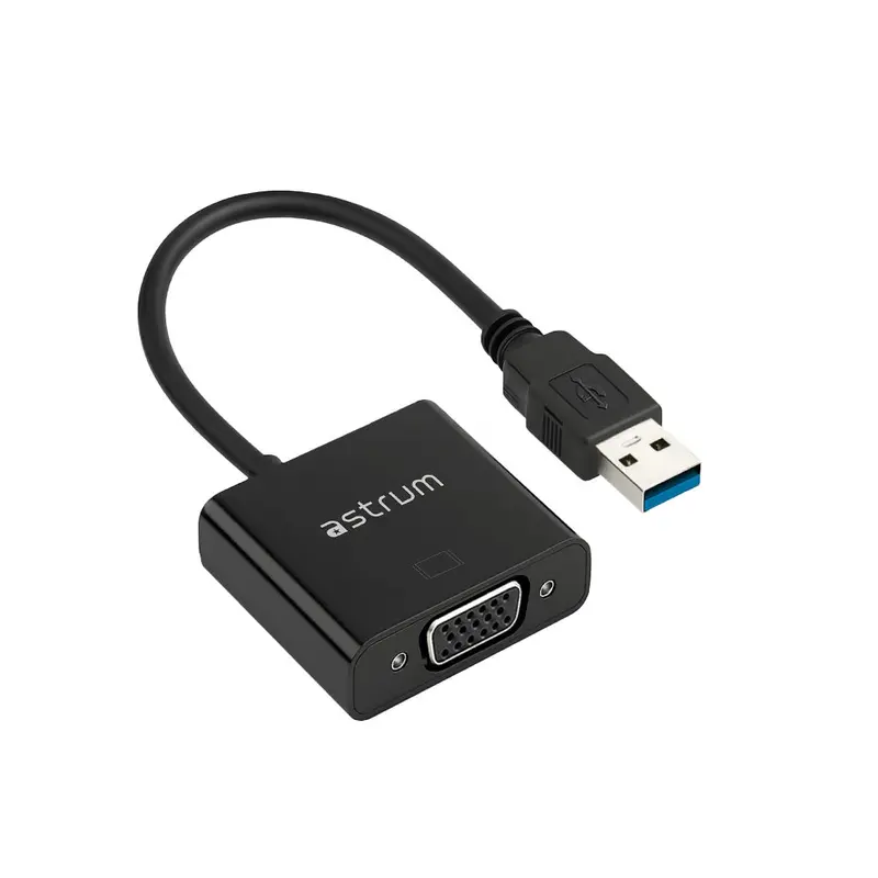 Astrum Da550 Usb 3.0 To Vga Adapter – Plug-And-Play Video Output 1